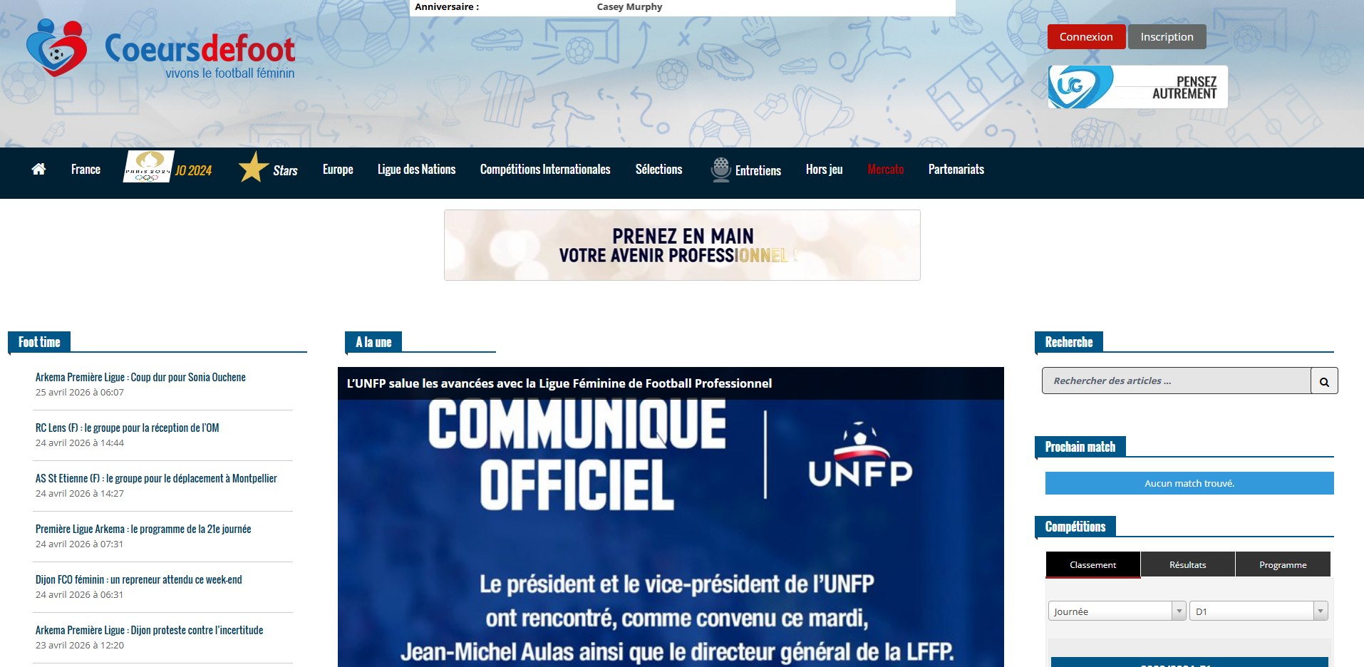 Coeursdefoot.fr